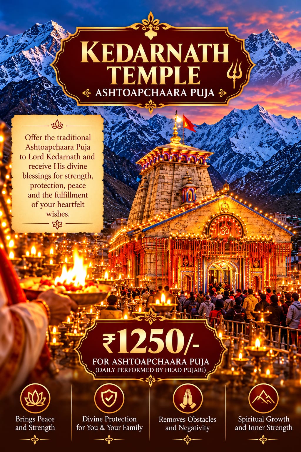 Kedarnath Ashtoapchaara Puja