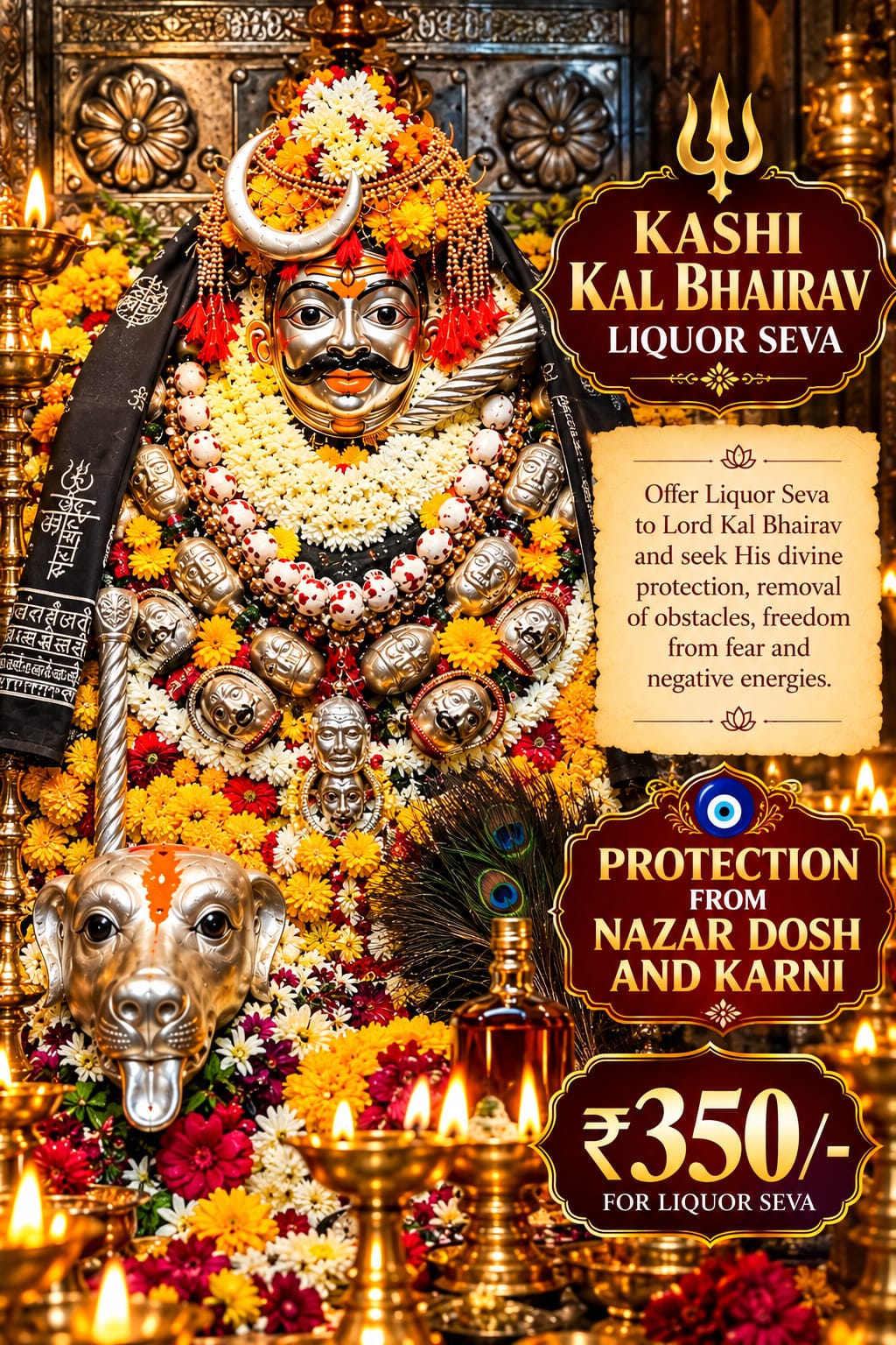 Kashi Kal Bhairav Liquor Seva